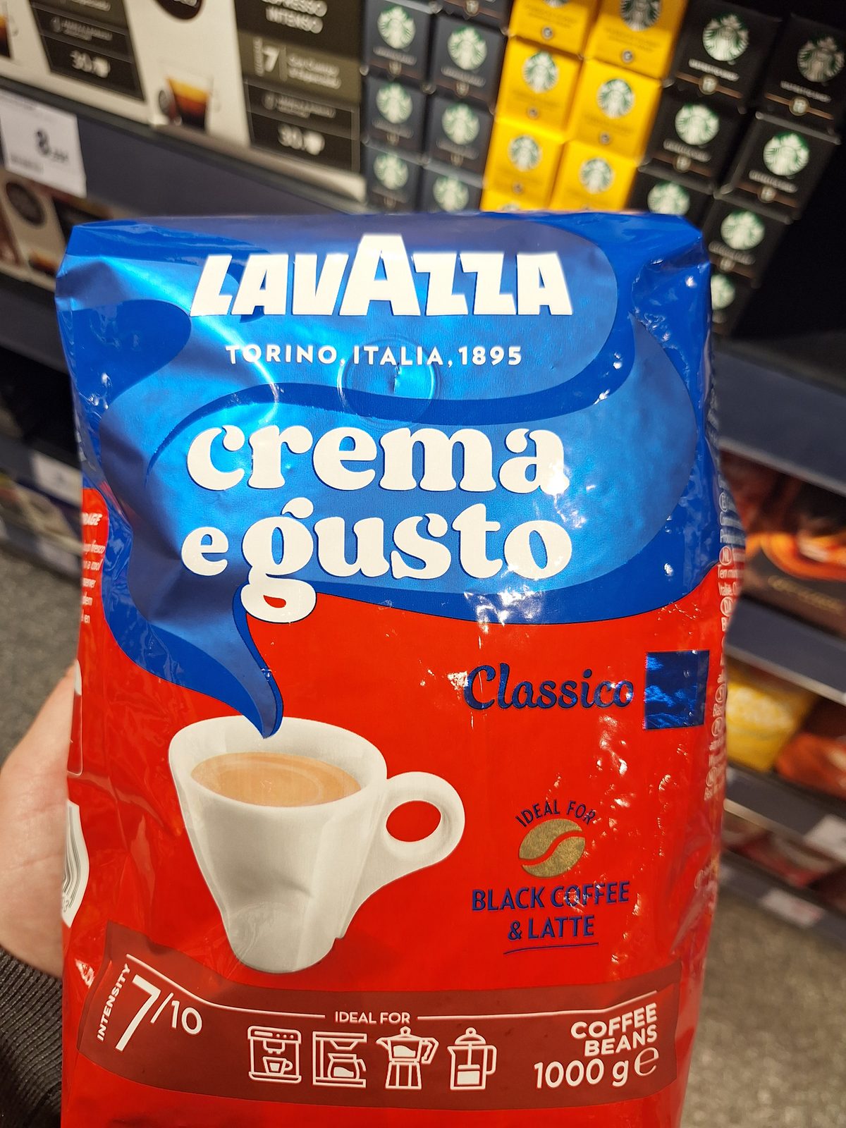 Precio total café Lavazza dos unidades