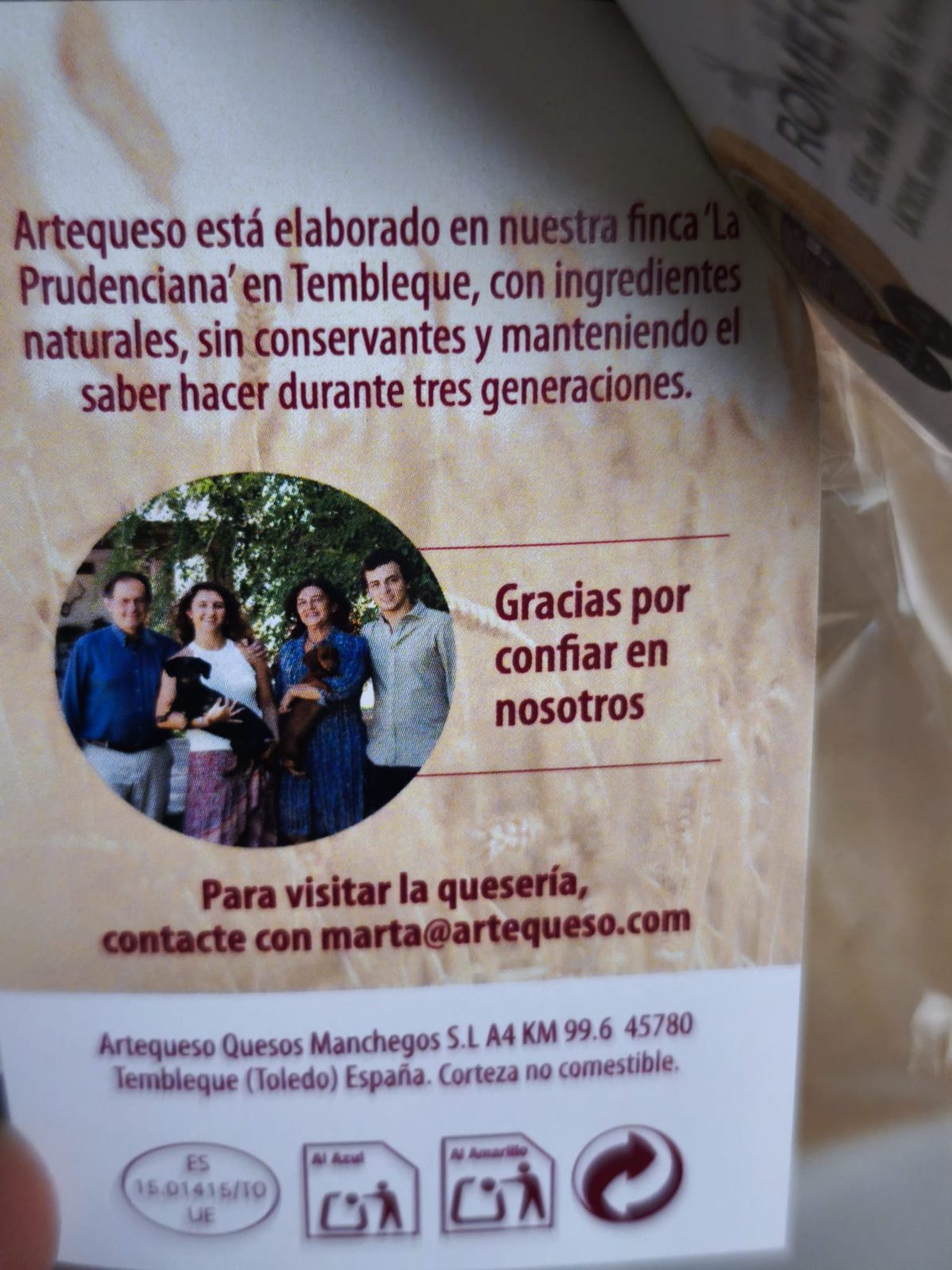 Queso de oveja con romero