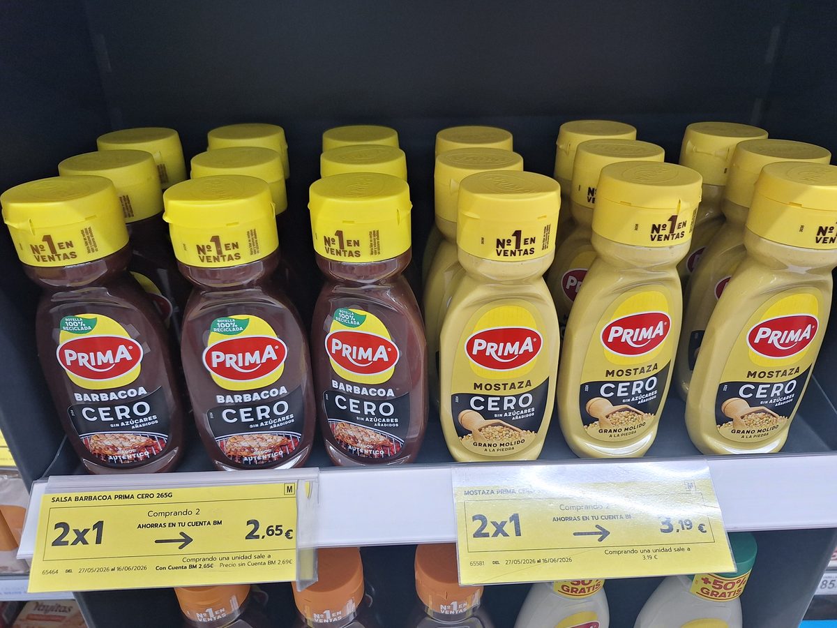 Alioli Cero Prima sin azúcar añadido