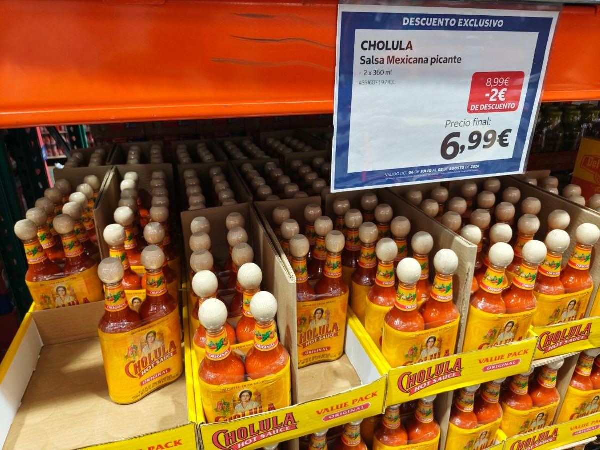 Pack doble de Cholula Hot Sauce en Costco