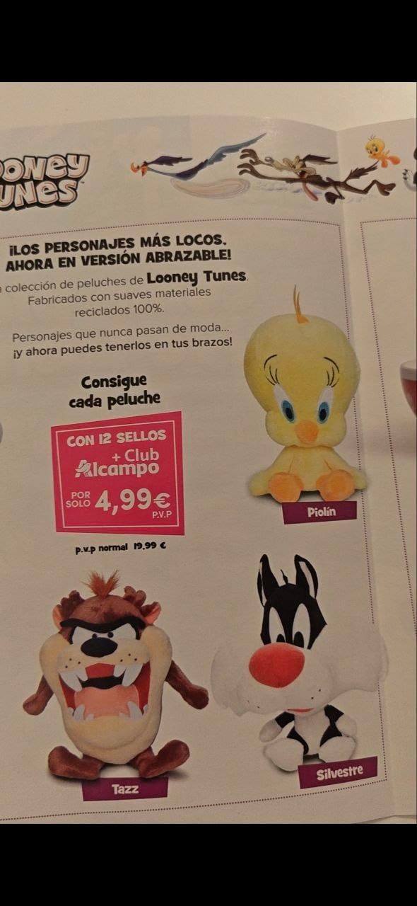 Bowl de la colección Looney Tunes de Alcampo