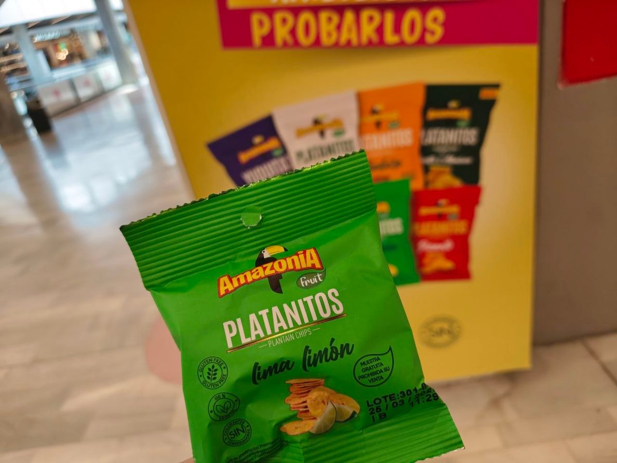Pantalla de la app Samplia con promoción seleccionada