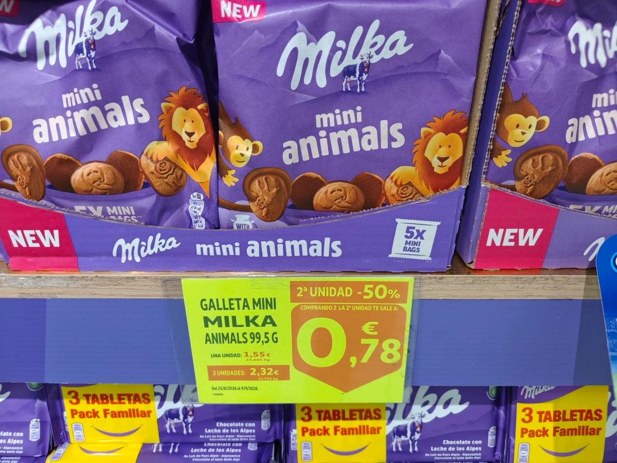 Novedades Milka Choco Croissant y Mini Animals